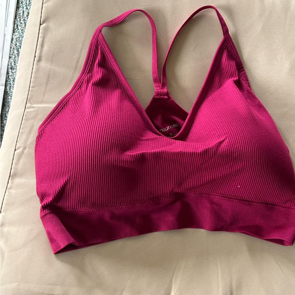 SOLD Two cami tops, size 2x, padded.  Never worn.